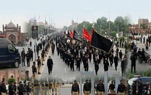 نو محرم پر پنجاب میں سکیورٹی کے سخت انتظامات، ایک لاکھ سے زائد اہلکار تعینات