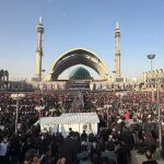 سابق ایرانی سپریم لیڈر سید علی خامنہ ای کی آخری رسومات، تہران میں تاریخی جنازہ جلوس آج نکالا جائے گا