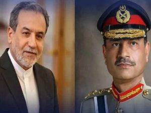 ایرانی وزیر خارجہ کا فیلڈ مارشل عاصم منیر سے ٹیلیفونک رابطہ، خطے میں کشیدگی کے خاتمے پر گفتگو